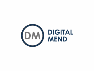 Digital Mend logo design by Zeratu