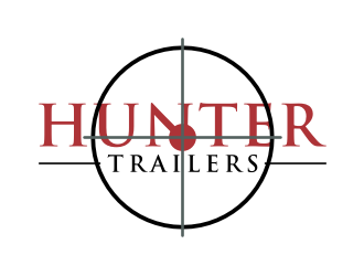 Hunter Trailers logo design by puthreeone
