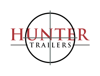 Hunter Trailers logo design by puthreeone