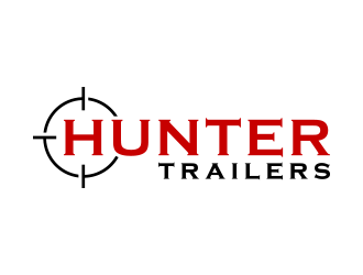 Hunter Trailers logo design by lexipej