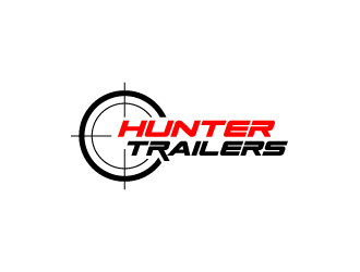 Hunter Trailers logo design by daywalker