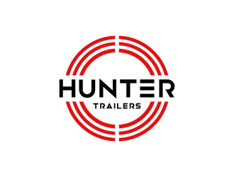 Hunter Trailers logo design by CreativeKiller