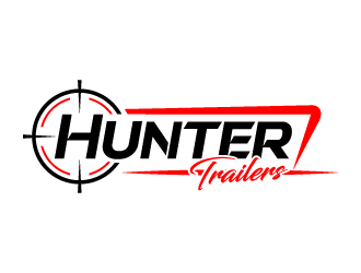 Hunter Trailers logo design by jaize