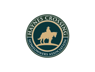 Haynes Crossing Homeowners Association logo design by oke2angconcept