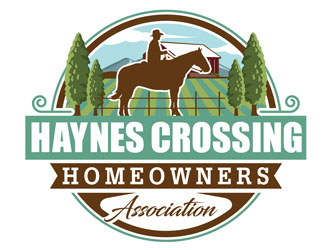 Haynes Crossing Homeowners Association logo design by DreamLogoDesign
