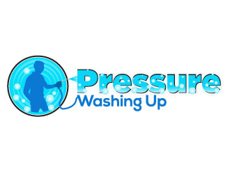 Pressure Washing HQ logo design by Suvendu