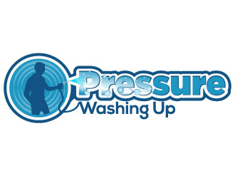 Pressure Washing HQ logo design by Suvendu