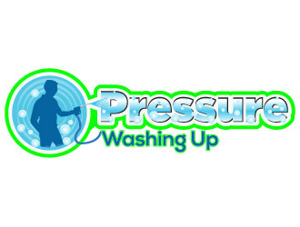 Pressure Washing HQ logo design by Suvendu