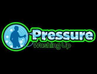 Pressure Washing HQ logo design by Suvendu