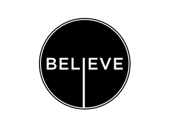 BELIEVE logo design by puthreeone