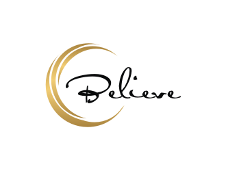 BELIEVE logo design by KQ5