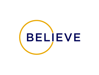BELIEVE logo design by johana
