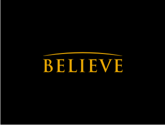 BELIEVE logo design by johana