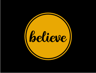 BELIEVE logo design by johana