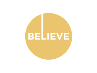 BELIEVE logo design by sodimejo