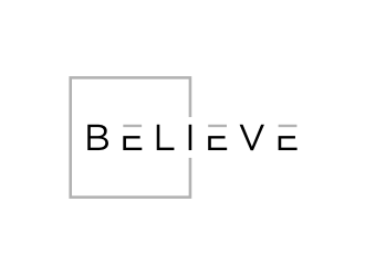 BELIEVE logo design by Inaya