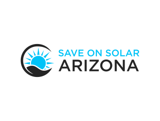 Save on Solar Arizona logo design by GassPoll