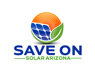 Save on Solar Arizona logo design by AamirKhan