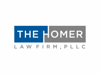 The Homer Law Firm, PLLC logo design by christabel