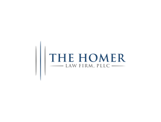 The Homer Law Firm, PLLC logo design by johana