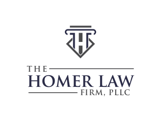 The Homer Law Firm, PLLC logo design by oke2angconcept