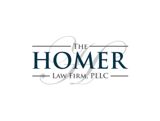 The Homer Law Firm, PLLC logo design by hopee