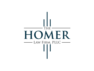 The Homer Law Firm, PLLC logo design by hopee