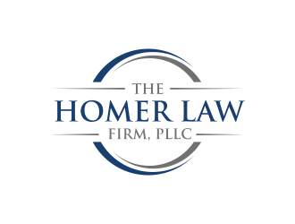The Homer Law Firm, PLLC logo design by javaz