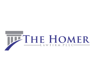 The Homer Law Firm, PLLC logo design by AamirKhan