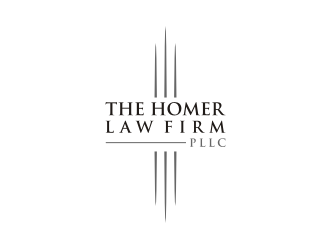 The Homer Law Firm, PLLC logo design by vostre