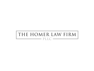 The Homer Law Firm, PLLC logo design by Inaya