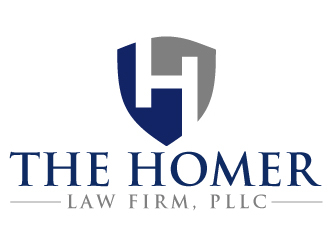 The Homer Law Firm, PLLC logo design by AamirKhan