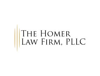 The Homer Law Firm, PLLC logo design by Gwerth