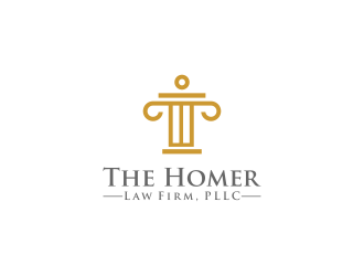 The Homer Law Firm, PLLC logo design by noviagraphic