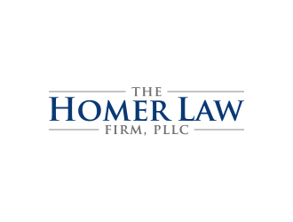 The Homer Law Firm, PLLC logo design by lexipej