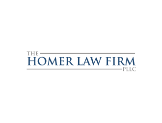 The Homer Law Firm, PLLC logo design by Sheilla
