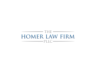 The Homer Law Firm, PLLC logo design by Msinur