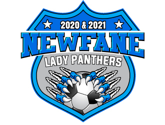 NEWFANE LADIES SOCCER logo design by uttam