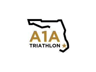 A1A Triathlon logo design by hopee