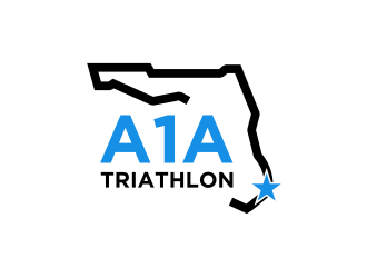 A1A Triathlon logo design by hopee