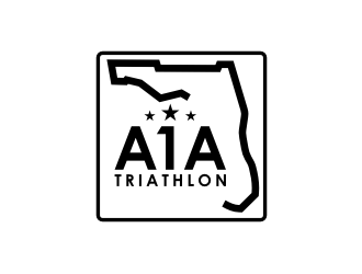A1A Triathlon logo design by puthreeone