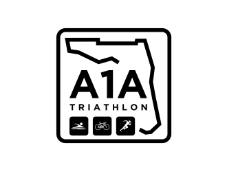 A1A Triathlon logo design by nurul_rizkon
