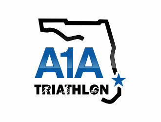 A1A Triathlon logo design by up2date