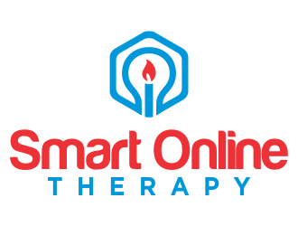 Smart Online Therapy logo design by cikiyunn