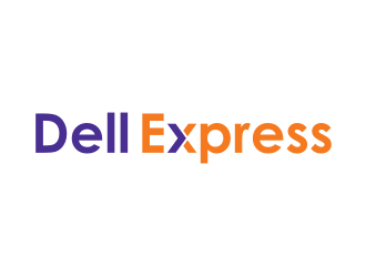 Dell Express logo design by puthreeone