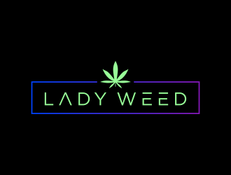Lady Weed  logo design by pel4ngi