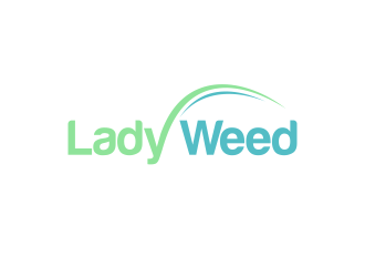Lady Weed  logo design by GassPoll