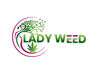 Lady Weed  logo design by drifelm