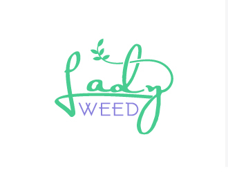 Lady Weed  logo design by aryamaity