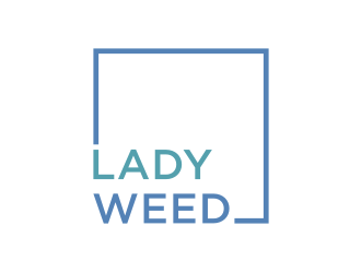 Lady Weed  logo design by puthreeone